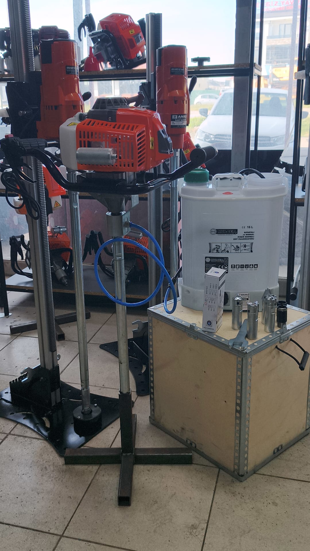 5.5 HP Benzinli El Sondaj Makinesi